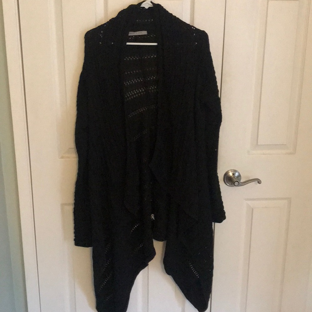 Athleta long knit cardigan sweater